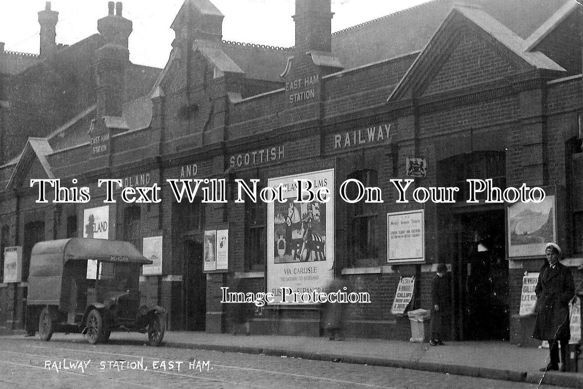 LO 5843 - East Ham Railway Station, London