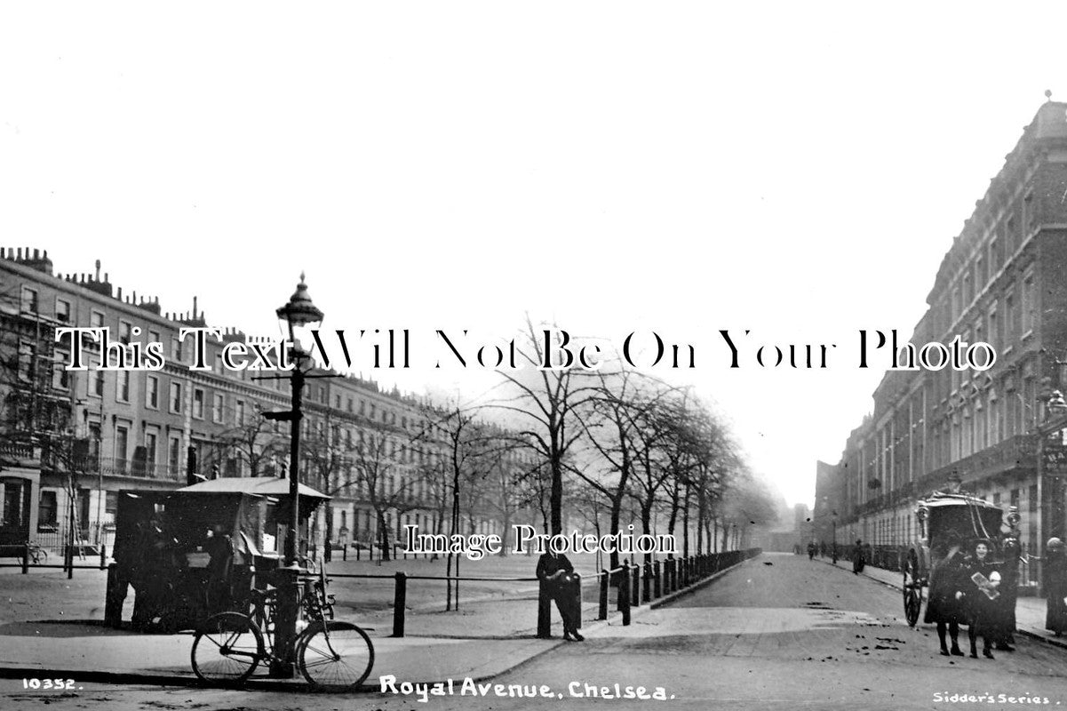 LO 5869 - Royal Avenue, Chelsea, London c1910