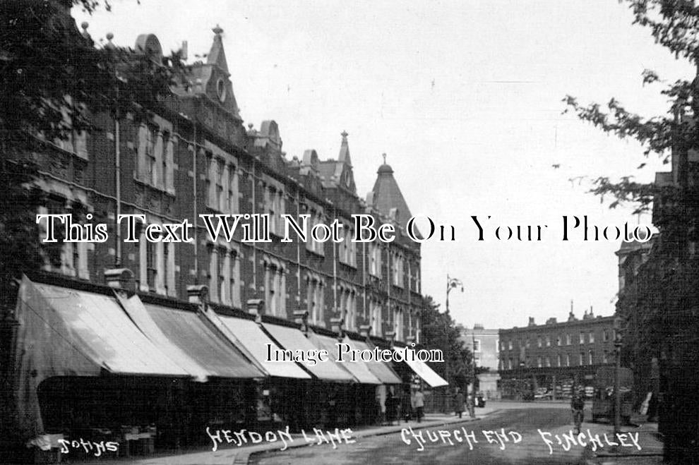 LO 588 - Hendon Lane - Church End - Finchley