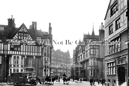 LO 5904 - Hans Crescent, Chelsea, London c1906