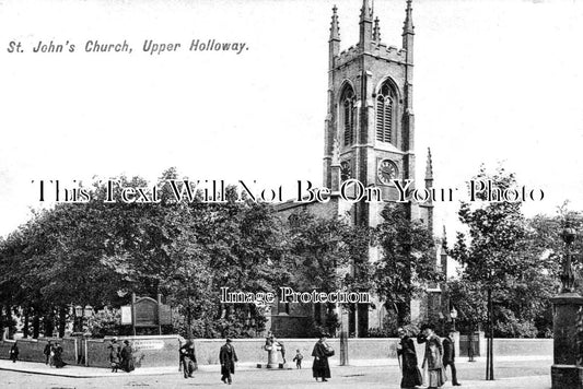 LO 5906 - St Johns Church, Upper Holloway, London