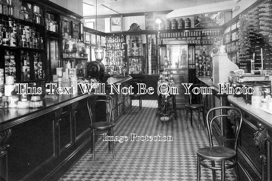 LO 5911 - Interior Of Grocers Shop, London