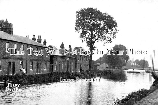 LO 5913 - Ferry, Govt Row, Enfield Lock, London c1907