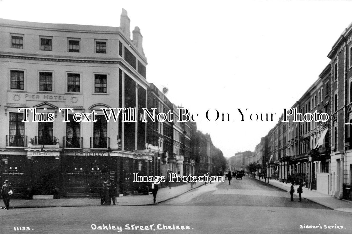 LO 5937 - Oakley Street, Chelsea, London c1910