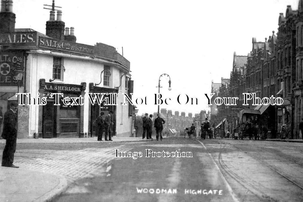 LO 5941 - The Woodman Pub, Highgate, London