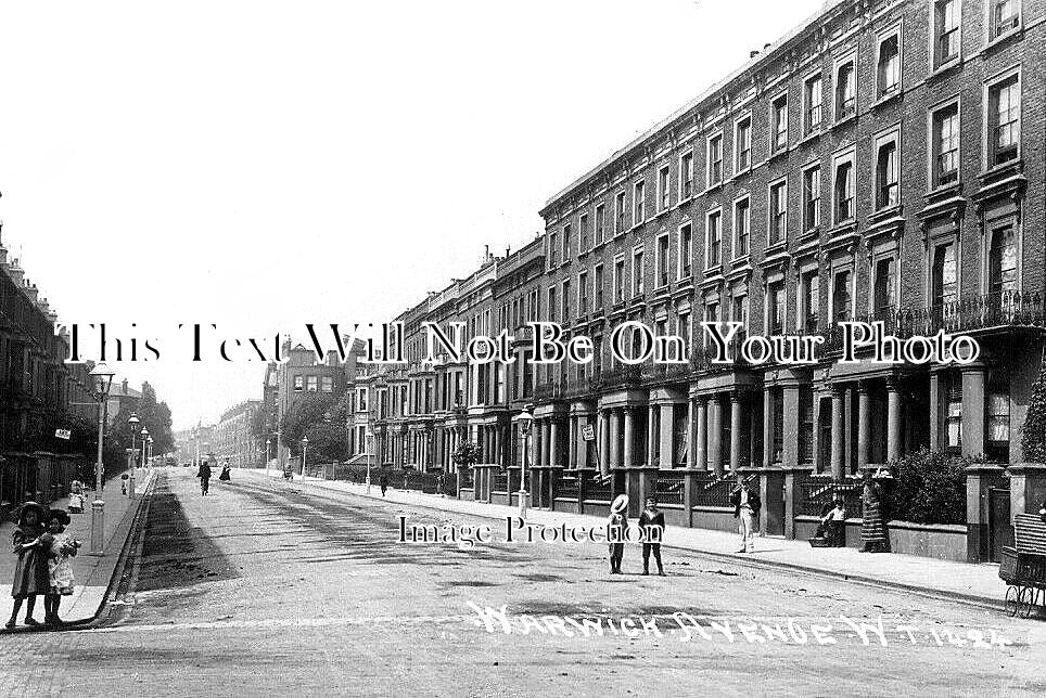 LO 5947 - Warwick Avenue, Maida Vale, London c1914
