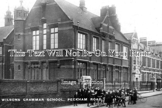 LO 5954 - Wilsons Grammar School, Peckham Road, Camberwell, London