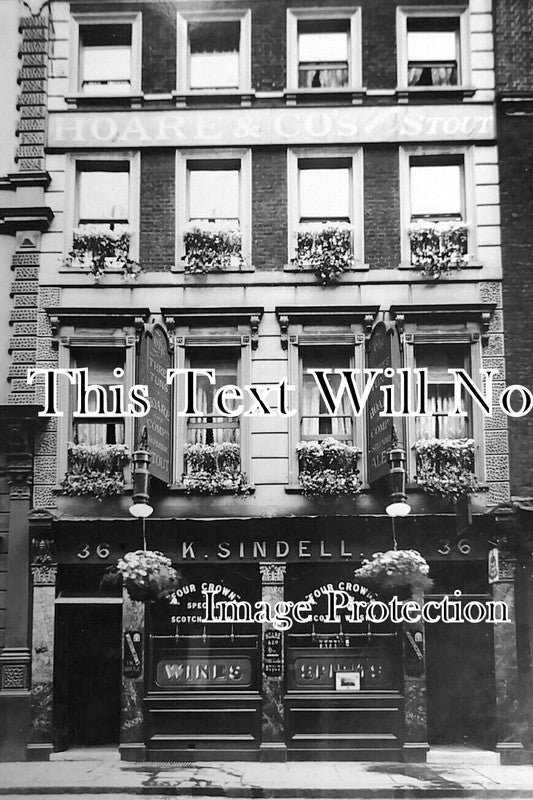 LO 5956 - The Three Tuns Pub, Jewry Street, Aldgate, London