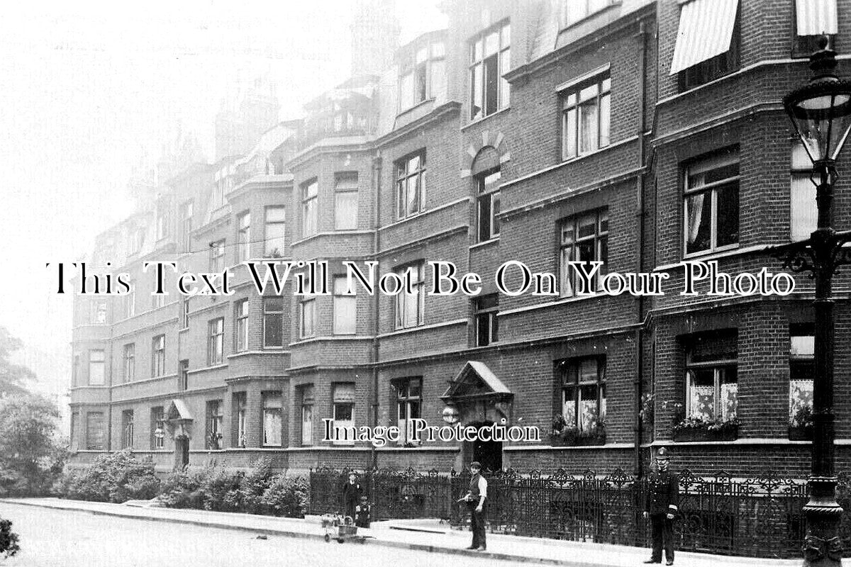 LO 5965 - St Marys Mansions Apartments, Little Venice, London c1908
