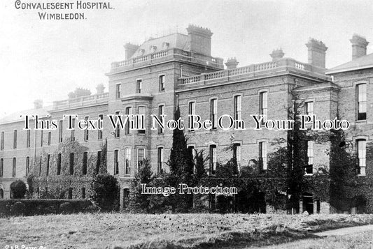 LO 5967 - Convalescent Hospital, Wimbledon, London