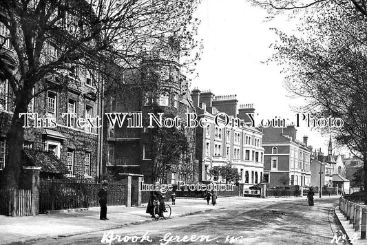 LO 5976 - Brook Green, Hammesmith, London c1912