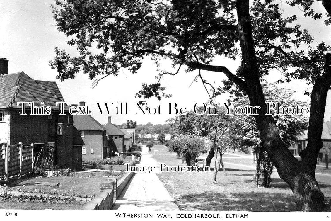 LO 5997 - Witherston Way, Coldharbour, Eltham, London c1964