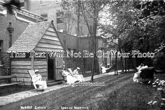LO 6015 - Nurses Garden, London Hospital, Stepney, London
