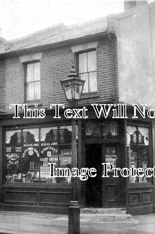 LO 6018 - Grocers Shop, 45 Westbury Road, Forest Gate, London