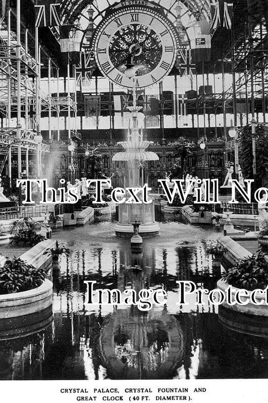 LO 6020 - Crystal Palace Fountain & Great Clock, London