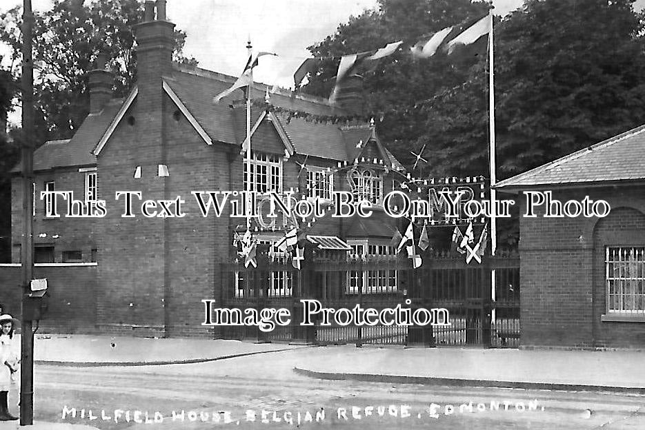 LO 6066 - Millfield House, Belgian Refuge, Edmonton, London