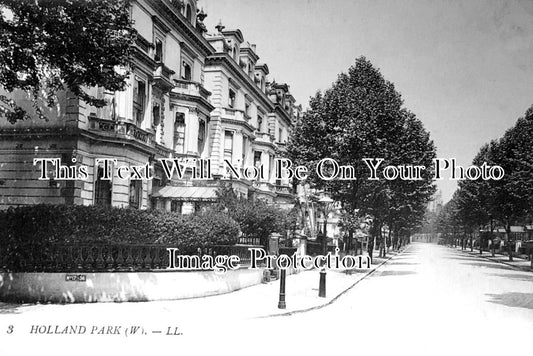 LO 6070 - Holland Park Avenue, London c1905