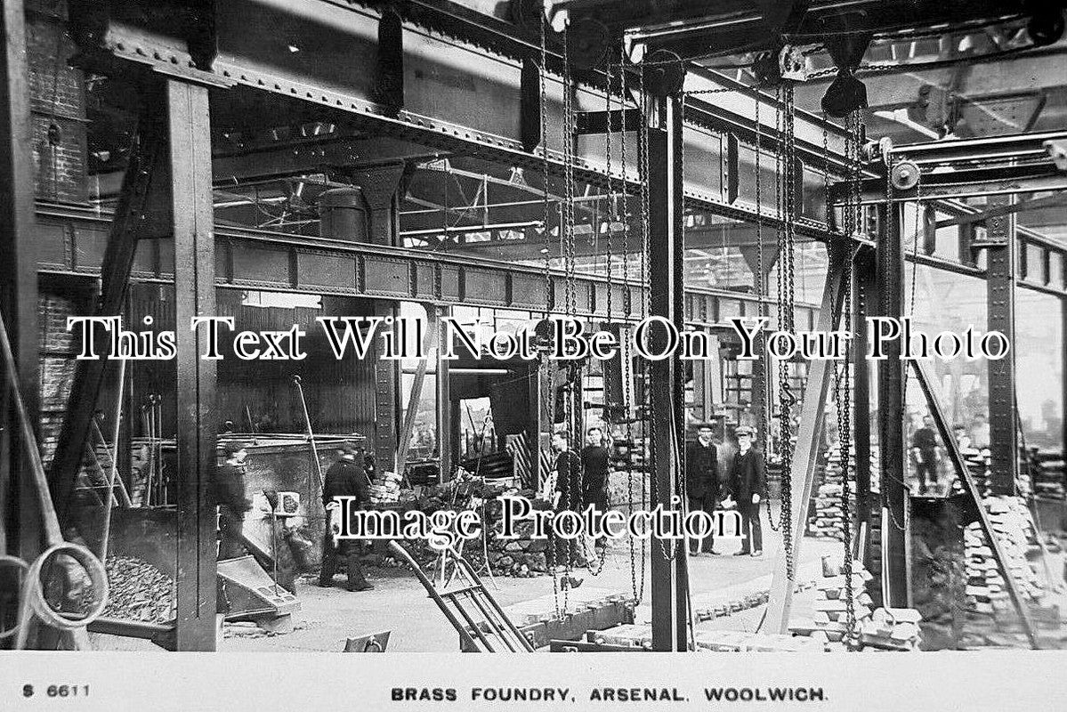LO 6080 - Brass Foundry, Arsenal Woolwich, London