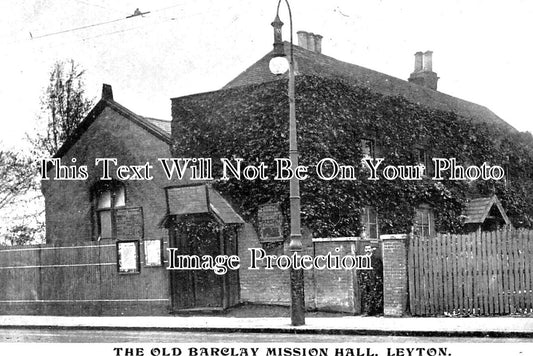 LO 6108 - The Old Barclay Mission Hall, Leyton, London