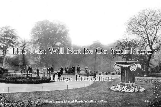LO 6127 - The Lawn, Lloyd Park, Walthamstow, London c1917