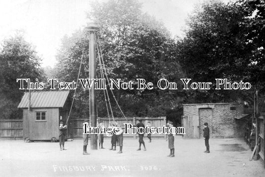 LO 6129 - Finsbury Park, Maypole, London 1908