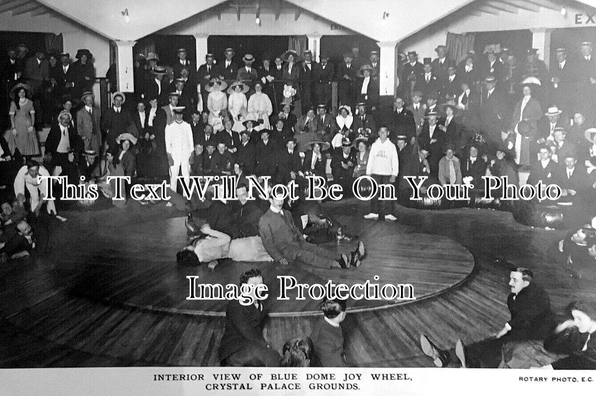 LO 6140 - Blue Dome Joy Wheel, Crystal Palace Grounds, London 1911