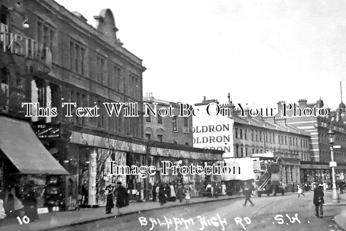 LO 6148 - Balham High Road, Balham, London c1920