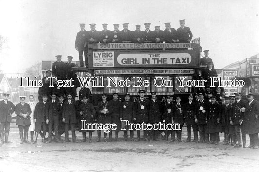 LO 6163 - Wood Green & Haringey Vintage Motor Bus, London c1912