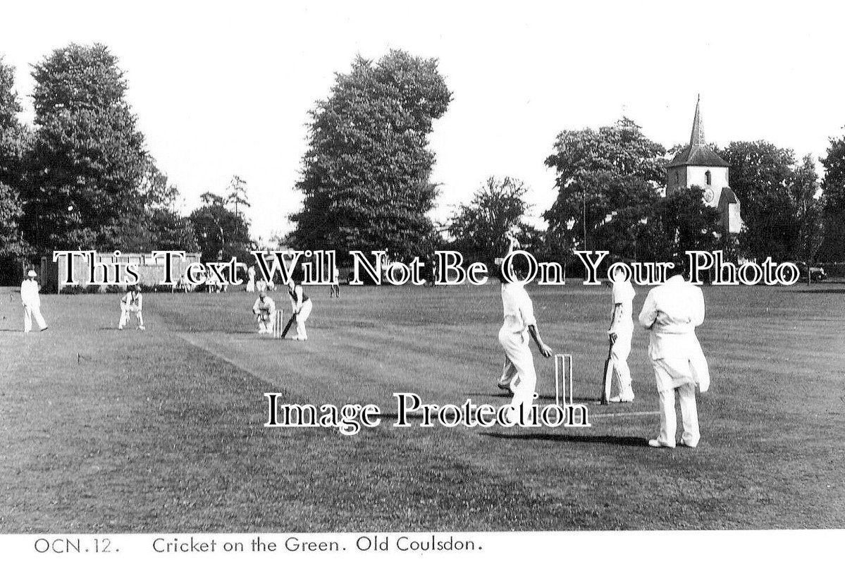 LO 6177 - Cricket On The Green, Old Coulsdon, London