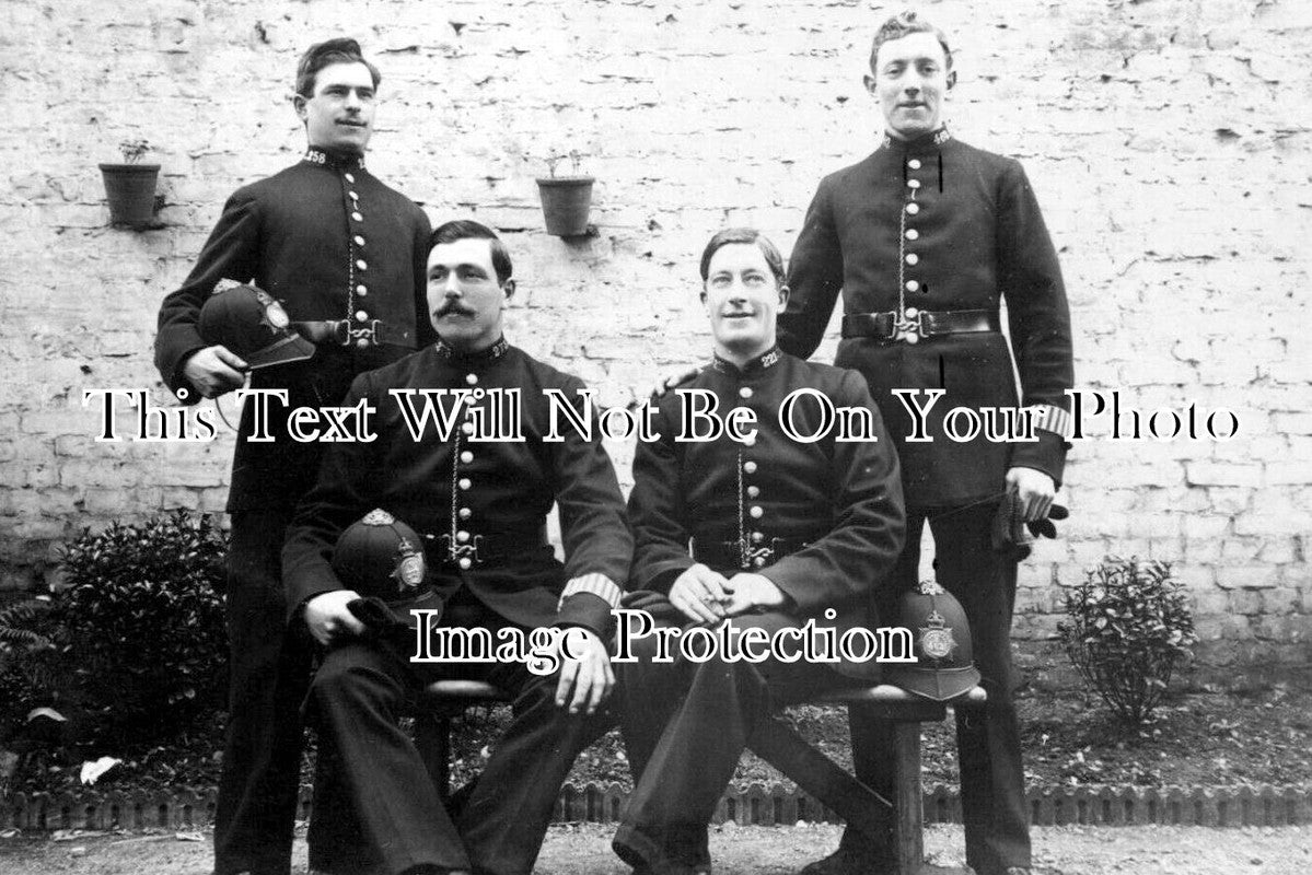 LO 6188 - Four Police Officers, Stepney, London