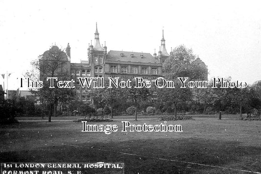 LO 6190 - 1st London General Hospital, Cormont Road, Camberwell