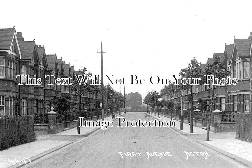 LO 6202 - First Avenue, Acton, London c1913