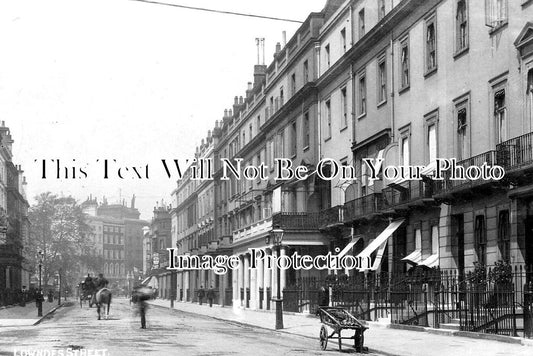 LO 6225 - Lowndes Street, Chelsea, London c1906