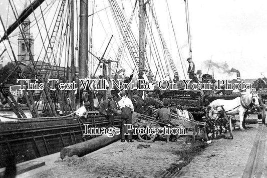 LO 6226 - Shadwell Basin, Wapping, London c1915
