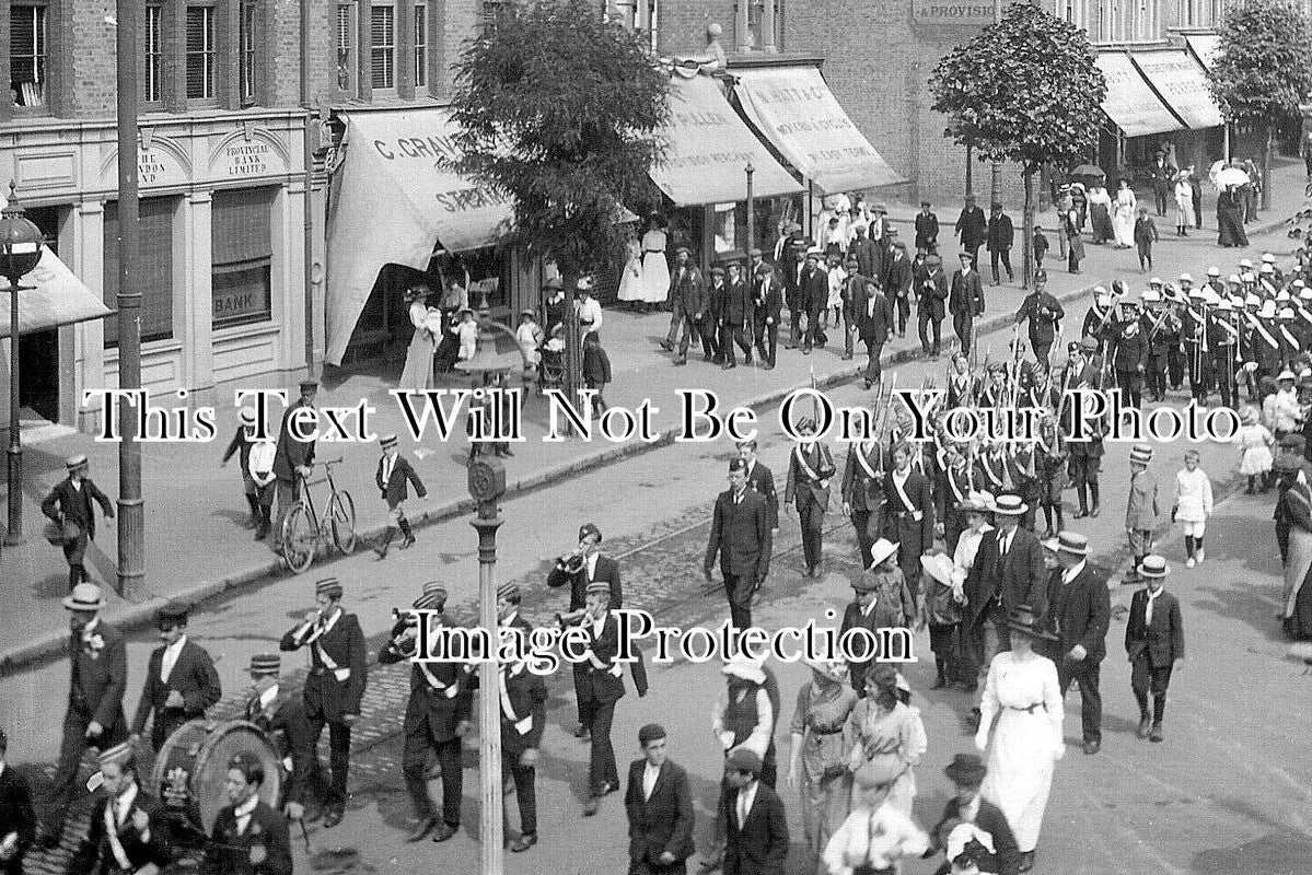 LO 6234 - Boys Brigade Parade, Woolwich, London c1912