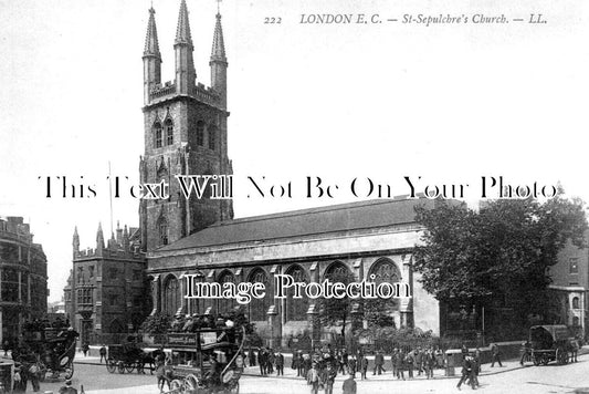 LO 6238 - St Sepulchres Church, London