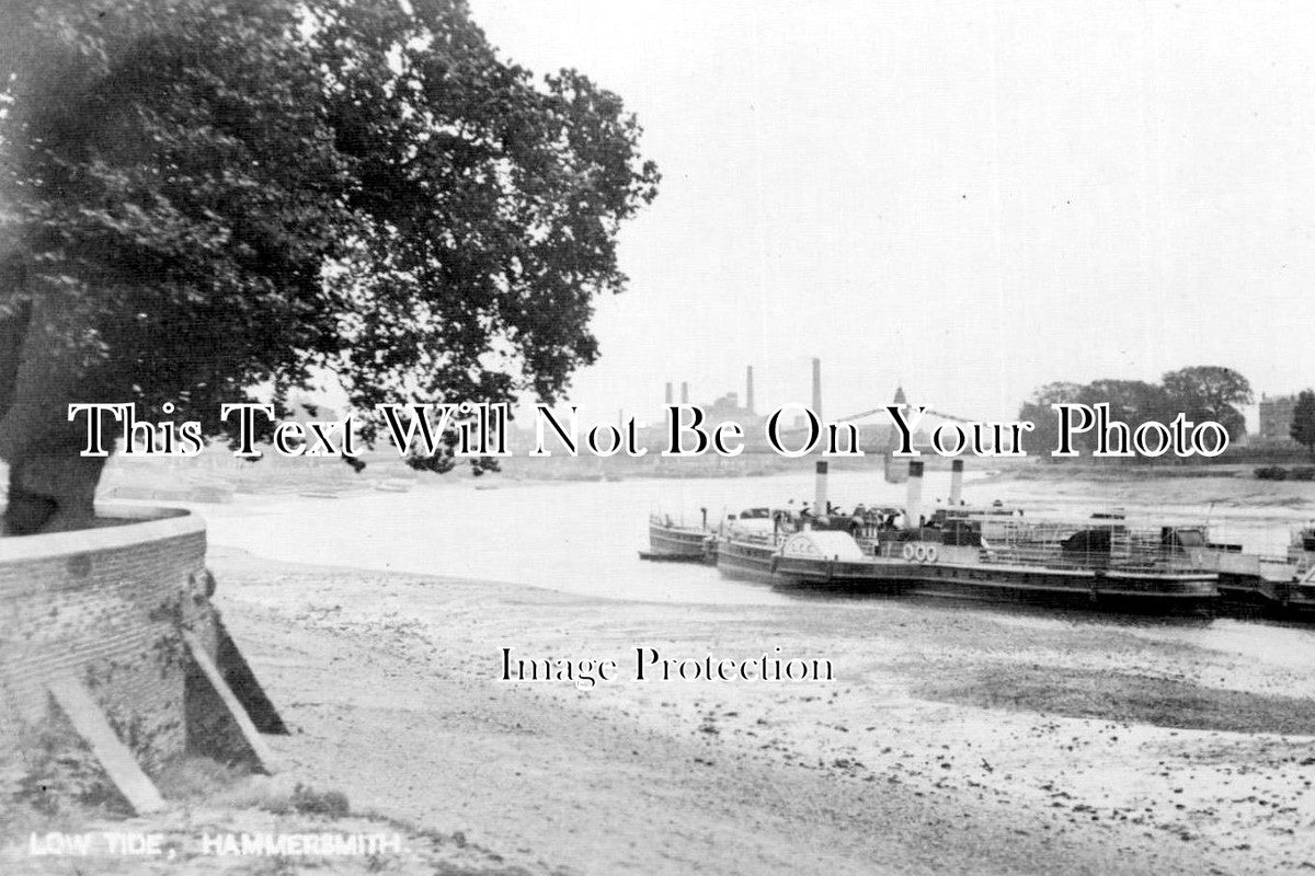 LO 624 - Low Tide, Hammersmith, London