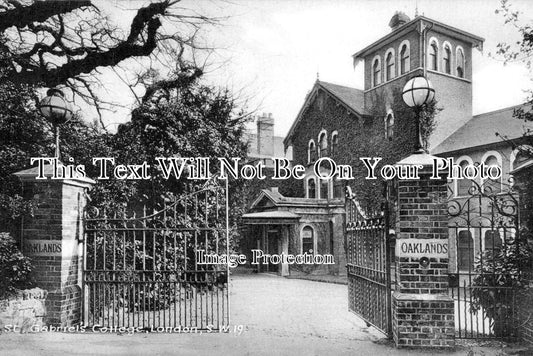 LO 6294 - St Gabriels College, Oaklands, Wimbledon, London
