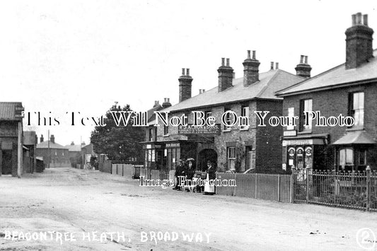 LO 6304 - Beacontree Heath, Broadway, London c1912