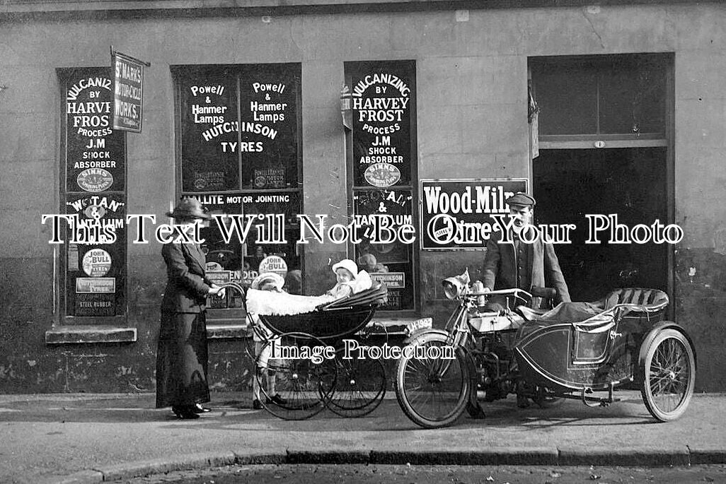LO 6329 - St Marks Motor Cycle Works, London