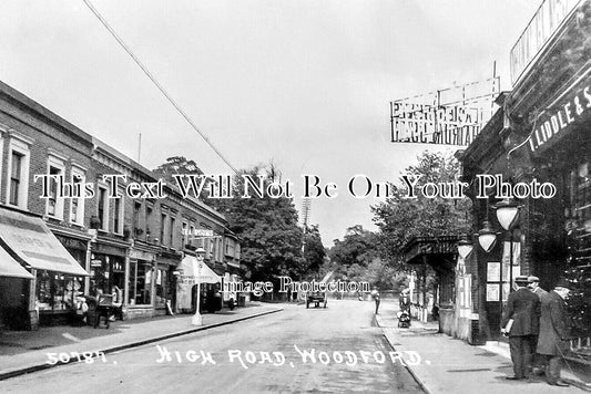LO 6338 - High Road, Woodford, London c1914