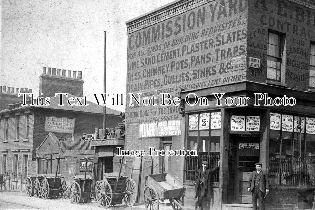 LO 6340 - A E Bines Builders, Tower Hamlets, London