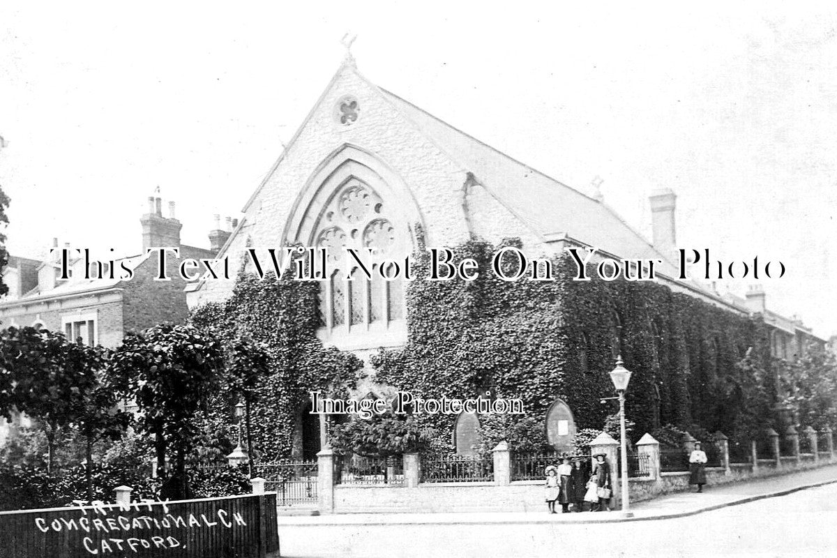 LO 6341 - Trinity Congregational Church, Catford, London c1906