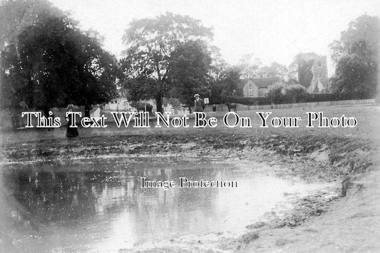LO 6347 - Pond At North Finchley, London c1908