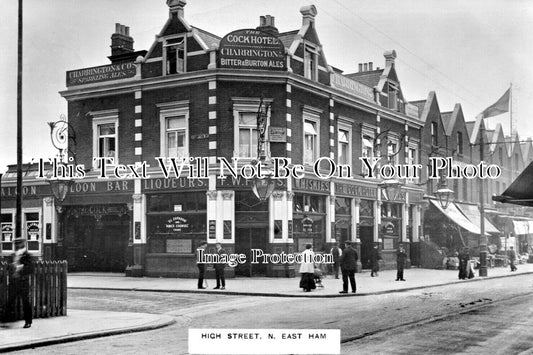 LO 6355 - The Cock Hotel, High Street, East Ham, London