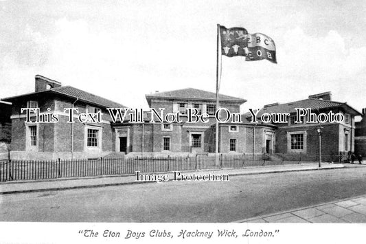 LO 6379 - The Eton Boys Clubs, Hackney Wick, London