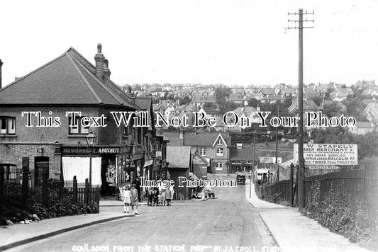 LO 6401 - Coulsdon From The Railway Station, Croydon, London