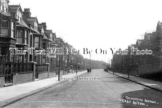 LO 6421 - Goldsmith Avenue, East Acton, London c1913