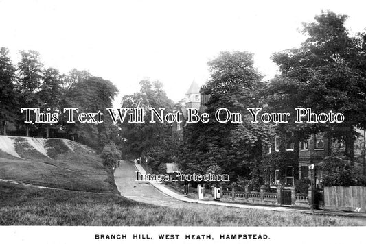 LO 6426 - Branch Hill, West Heath, Hampstead, London c1912