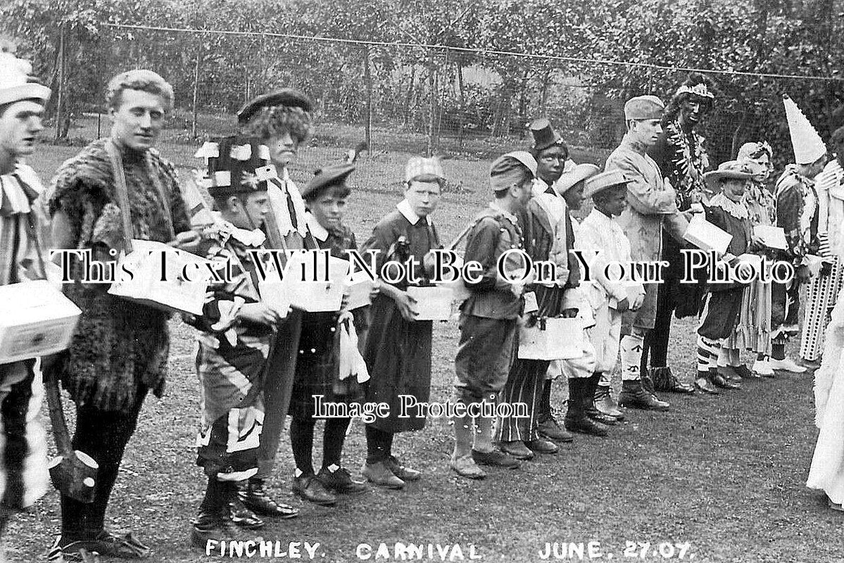 LO 6429 - Finchley Carnival, London 1907